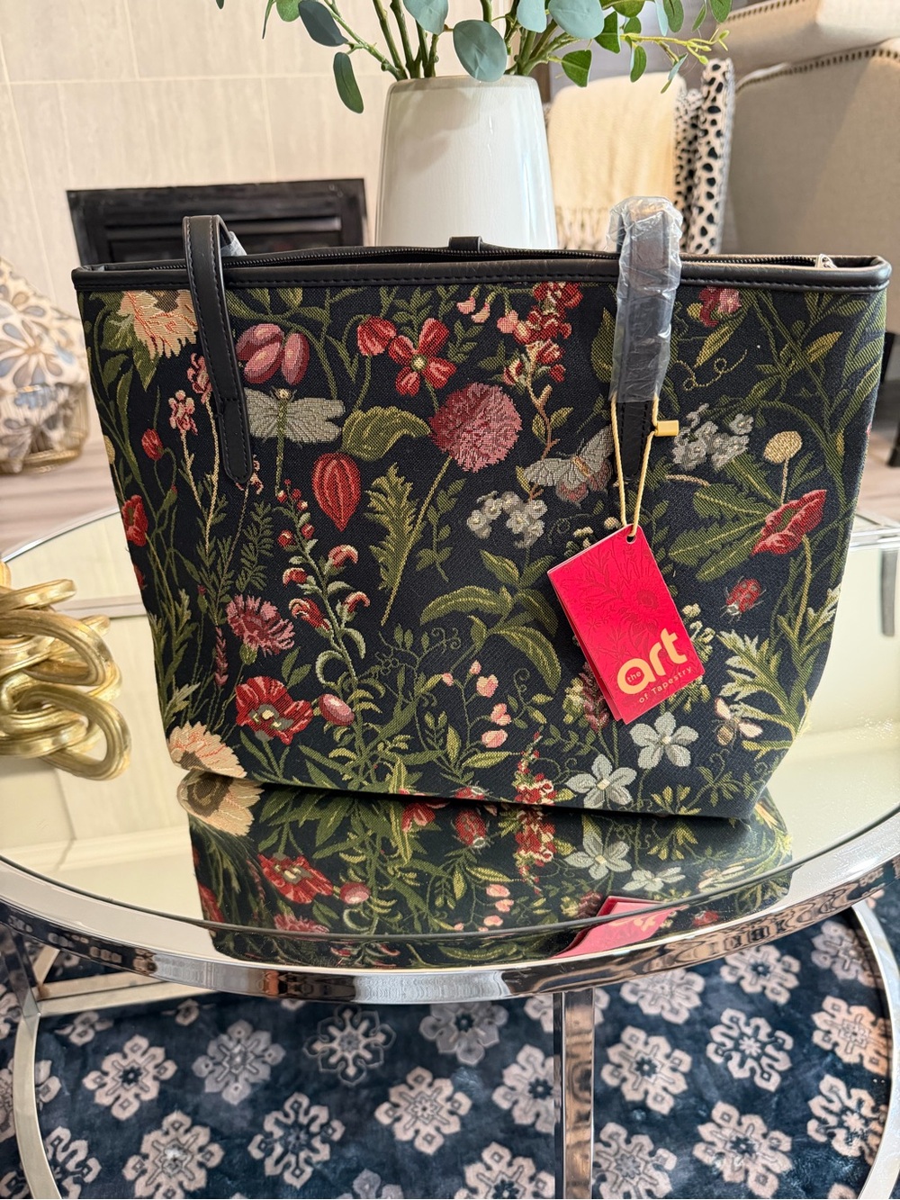 SignareTapestry Tote in Morning Garden
